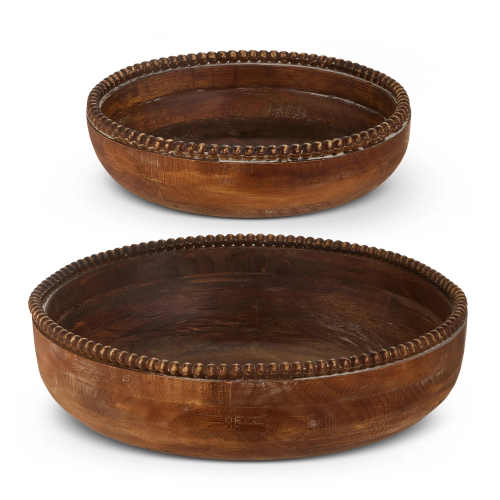 16" Beaded Bowl (2 pc)