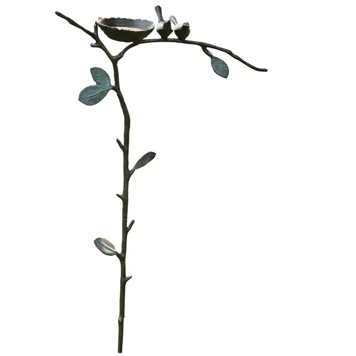 Lovebird Garden Stake Bird Feeder