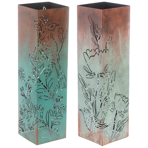 Laser-cut Bird Pillar Holders-2 Designs-Sold Separately