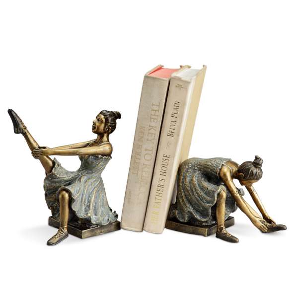 Ballerina bookends 2 pc