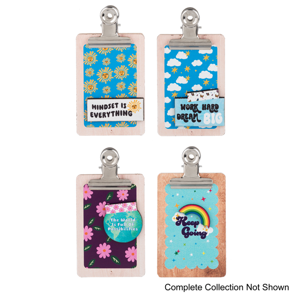 Mini Clipboard Plaques with Ease (assorted, sold separately)