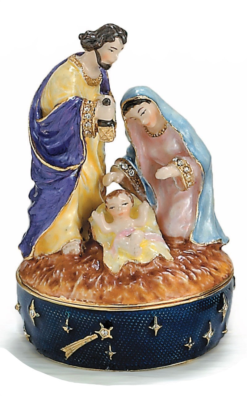 Nativity Scene Trinket Box