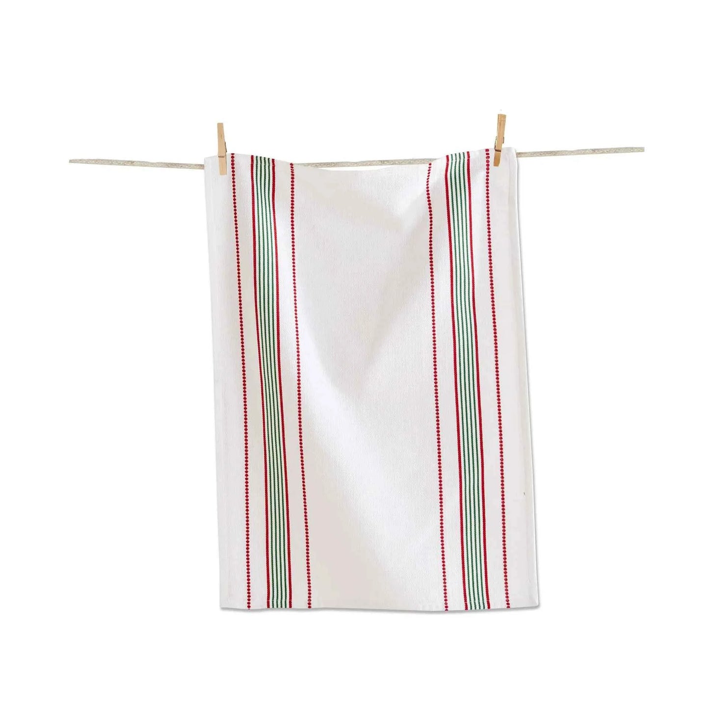 Holiday Stripe Dishtowel
