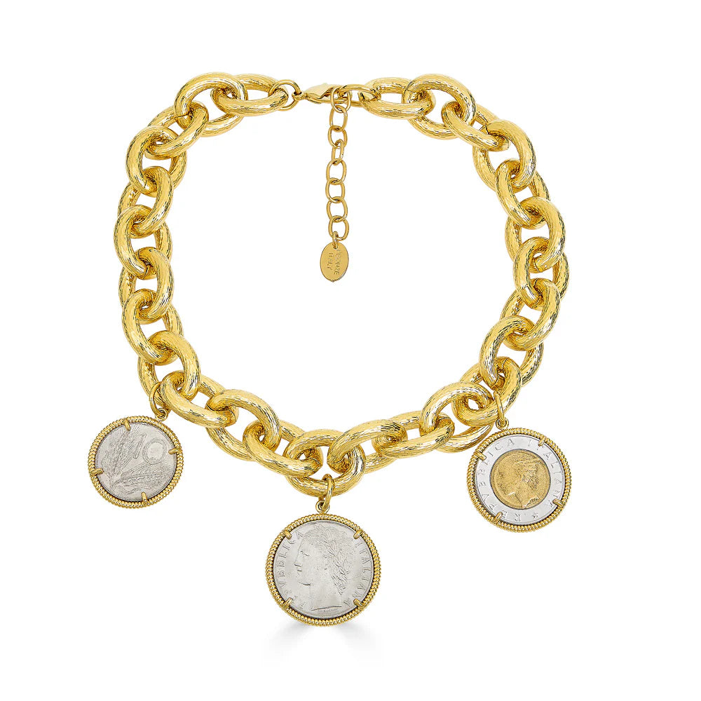 Madeleine Three Coin Necklace Madeleine Three Coin Necklace Madeleine Three Coin Necklace Madeleine Three Coin Necklace Madeleine Three Coin Necklace