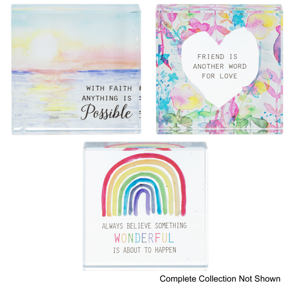 Glass Block Talk (assorted sold separately)