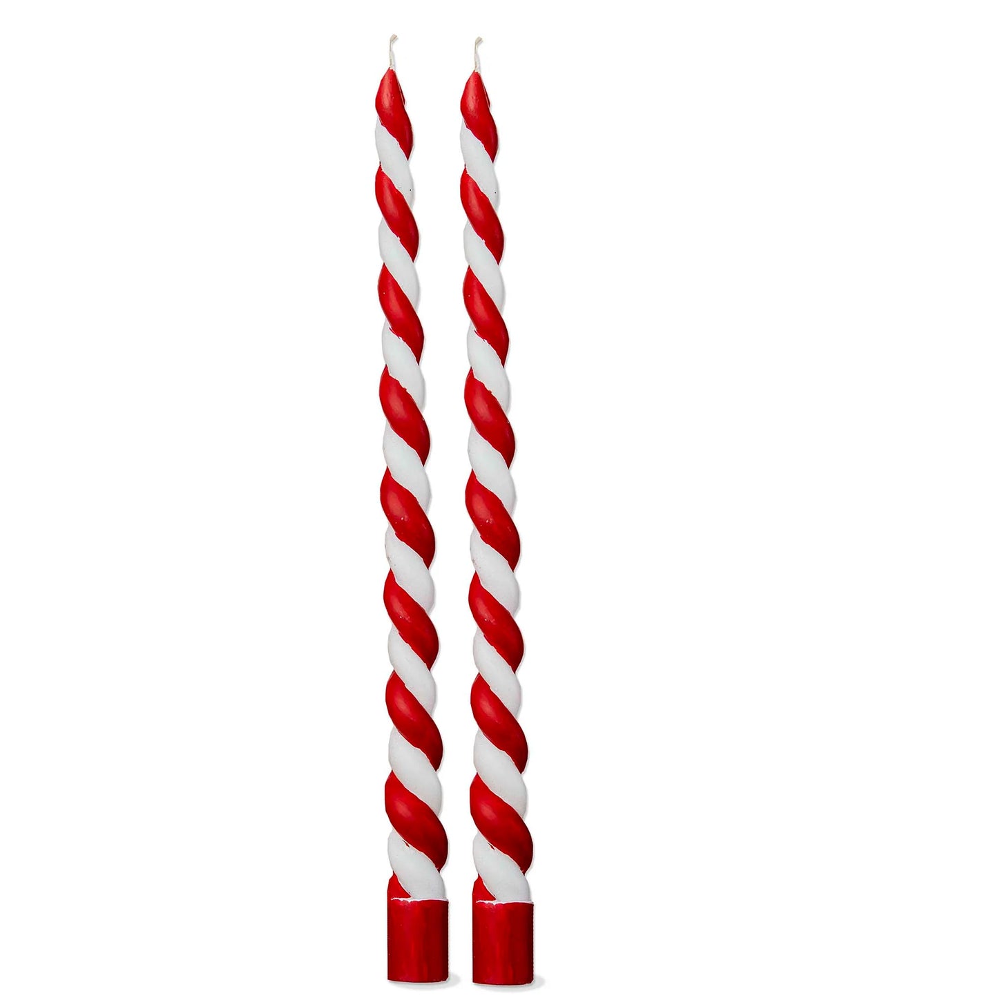 Christmas Twist Tapers Set Of 2