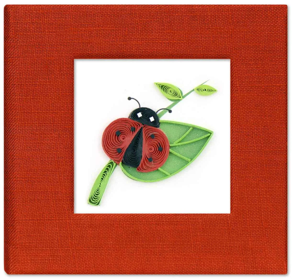 Quilled Ladybug Sticky Note Pad- Assorted Color