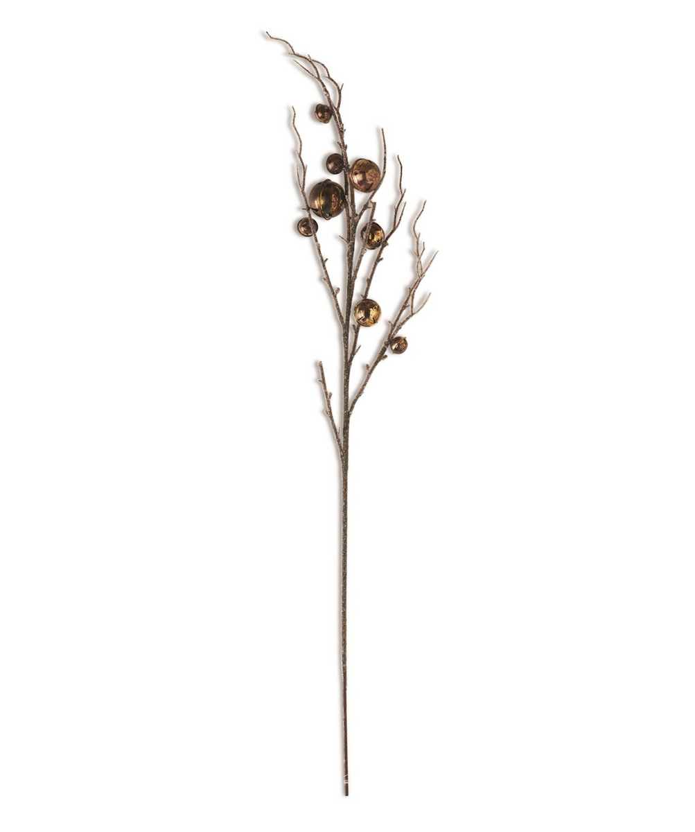 Brown Jingle Bell Stem-36"