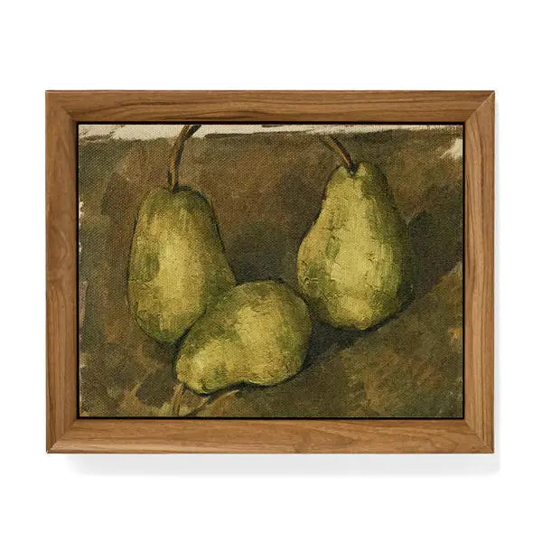 Wall Art Framed Canvas Print - Pears