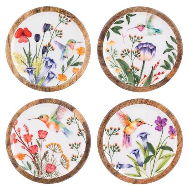 Hummingbird Tidbit Plate-Assorted-sold separately