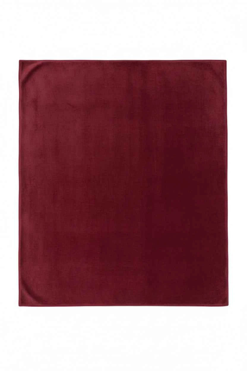 Burgundy Throw 50 x 60