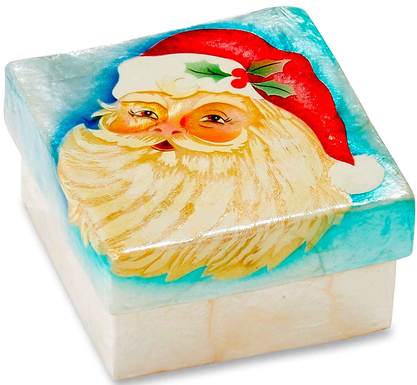 Capiz Box Santa