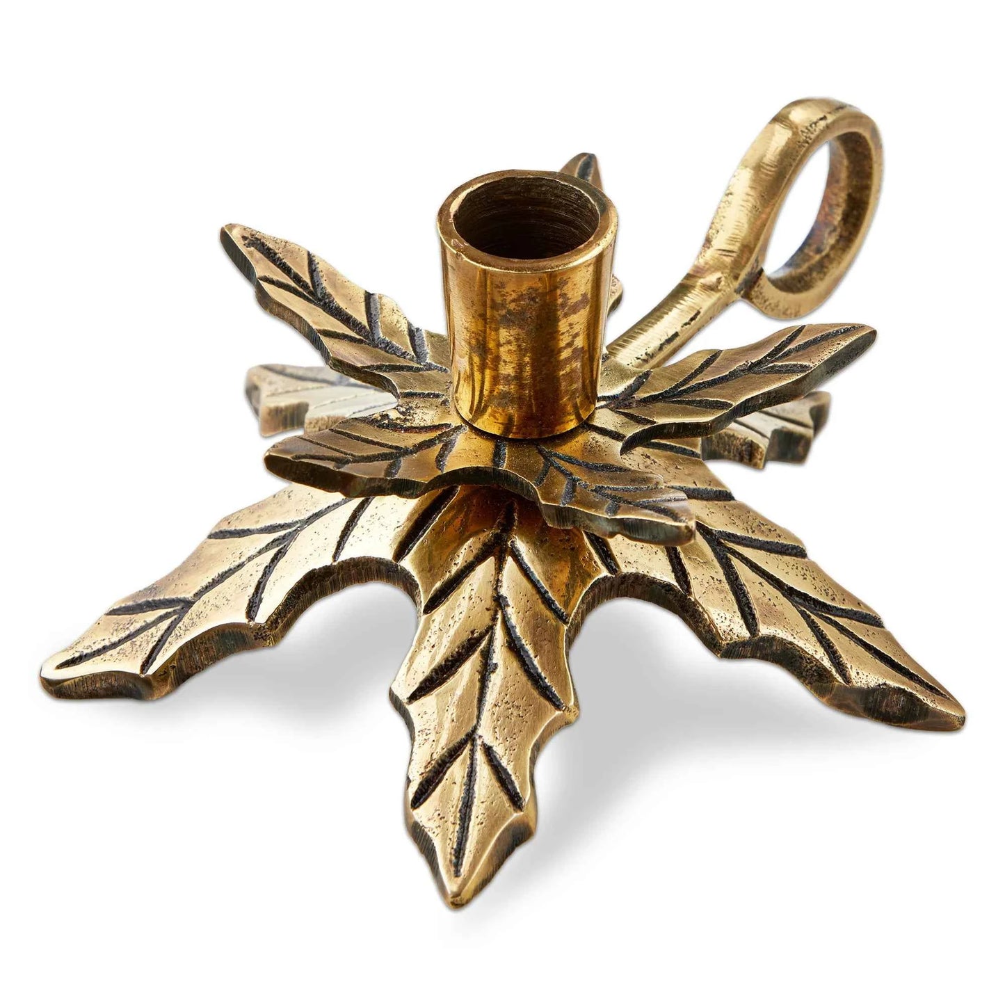 Holly Chamberstick Taper Holder