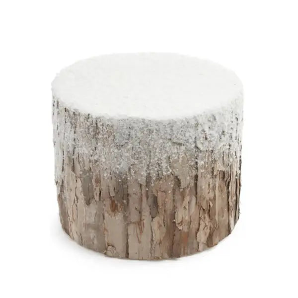 Xmas Display Log-Snowy 10X8