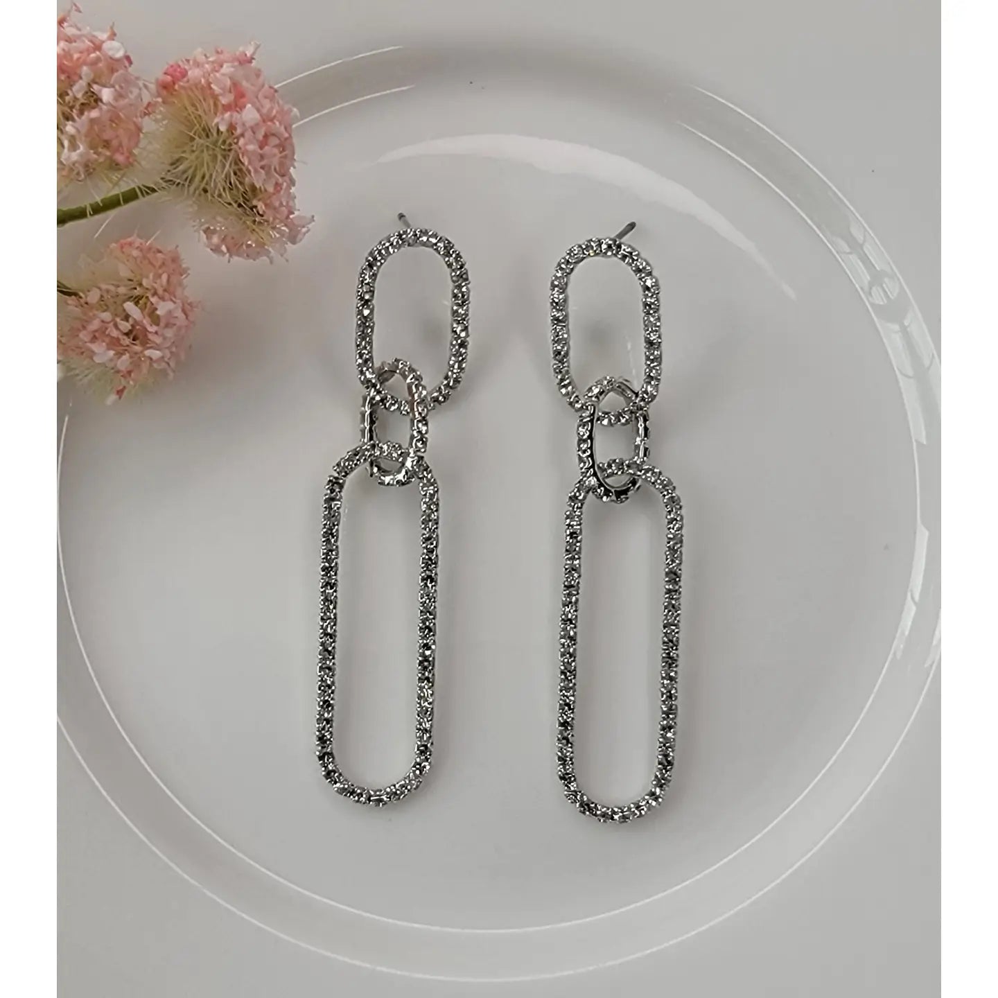 Chain Link Dangle Earrings
