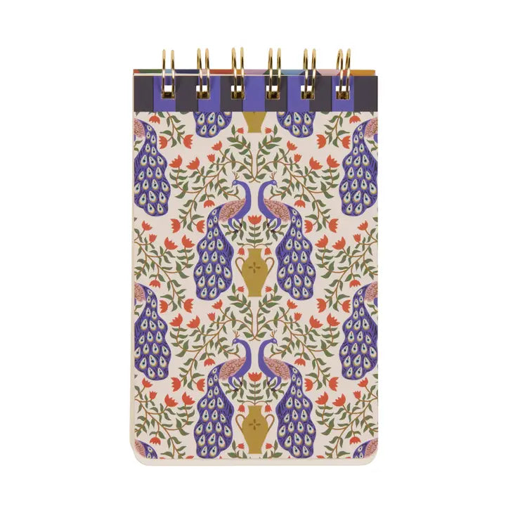 A Dopo Peacock Twin Wire Notepad