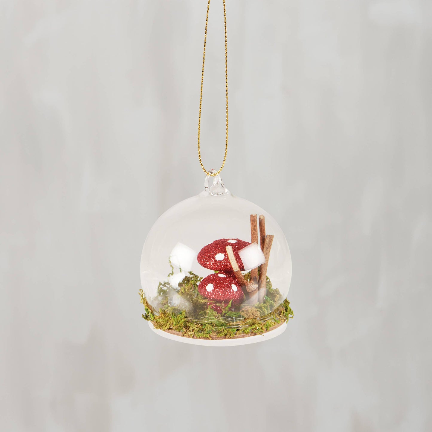Mushroom Terrarium Orn