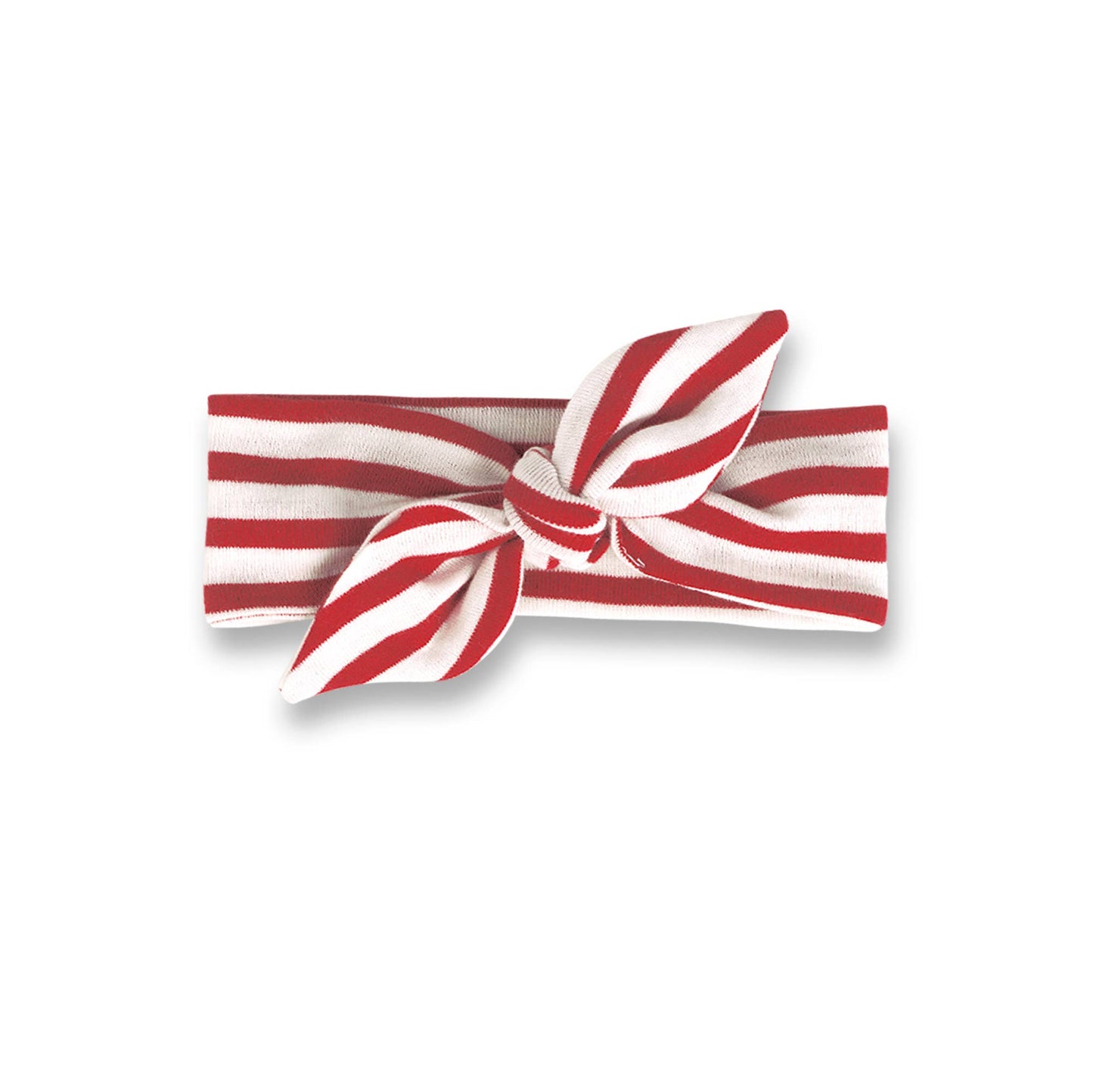 Baby Girl's Christmas Cotton Headbands: Thin Red Stripes