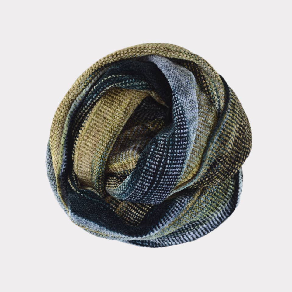 Handwoven Bamboo Chenille Infinity Scarf