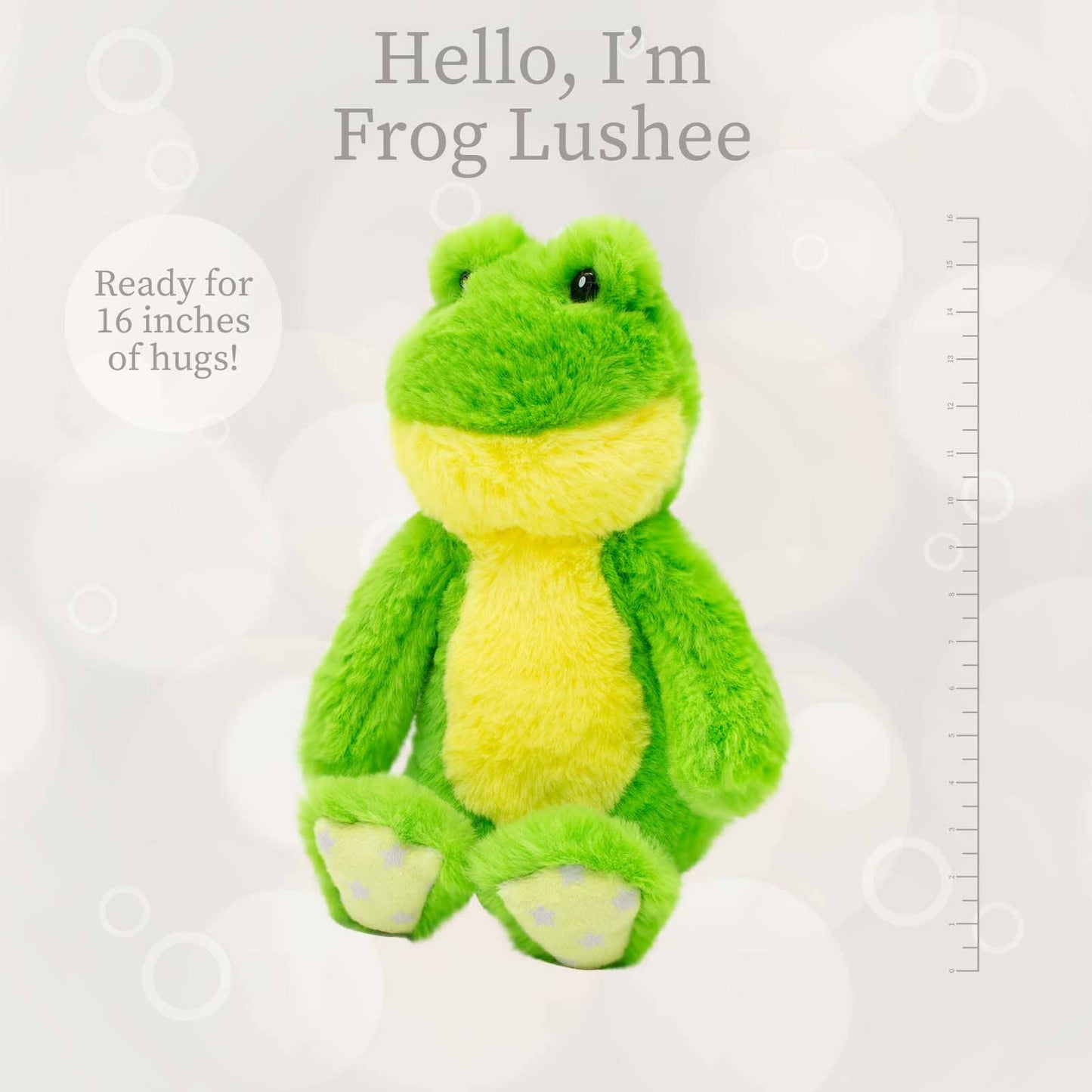 16" - Plush Frog