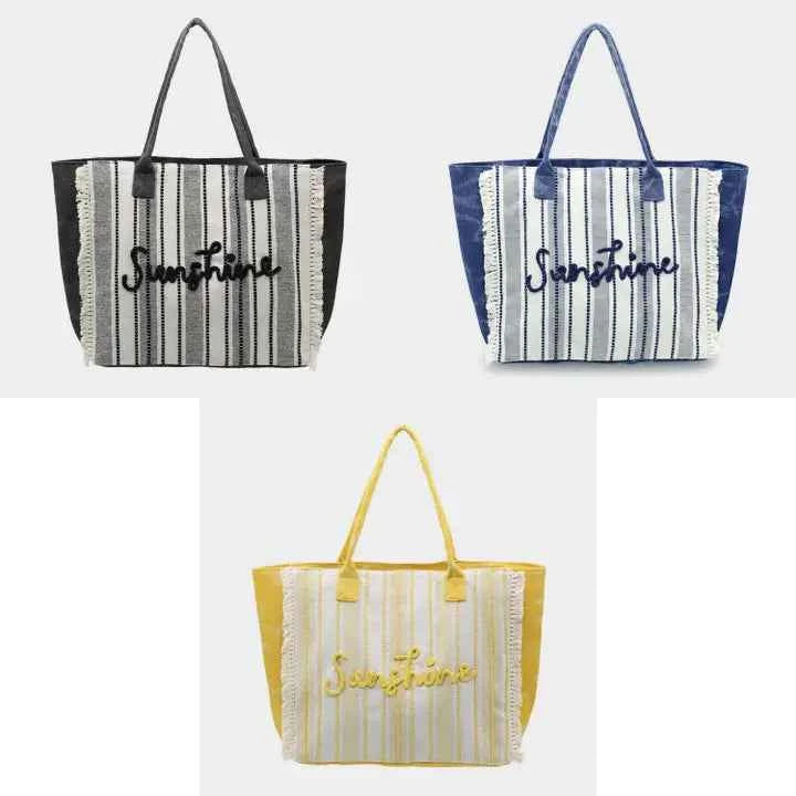 Sarah Sunshine Rope Tote