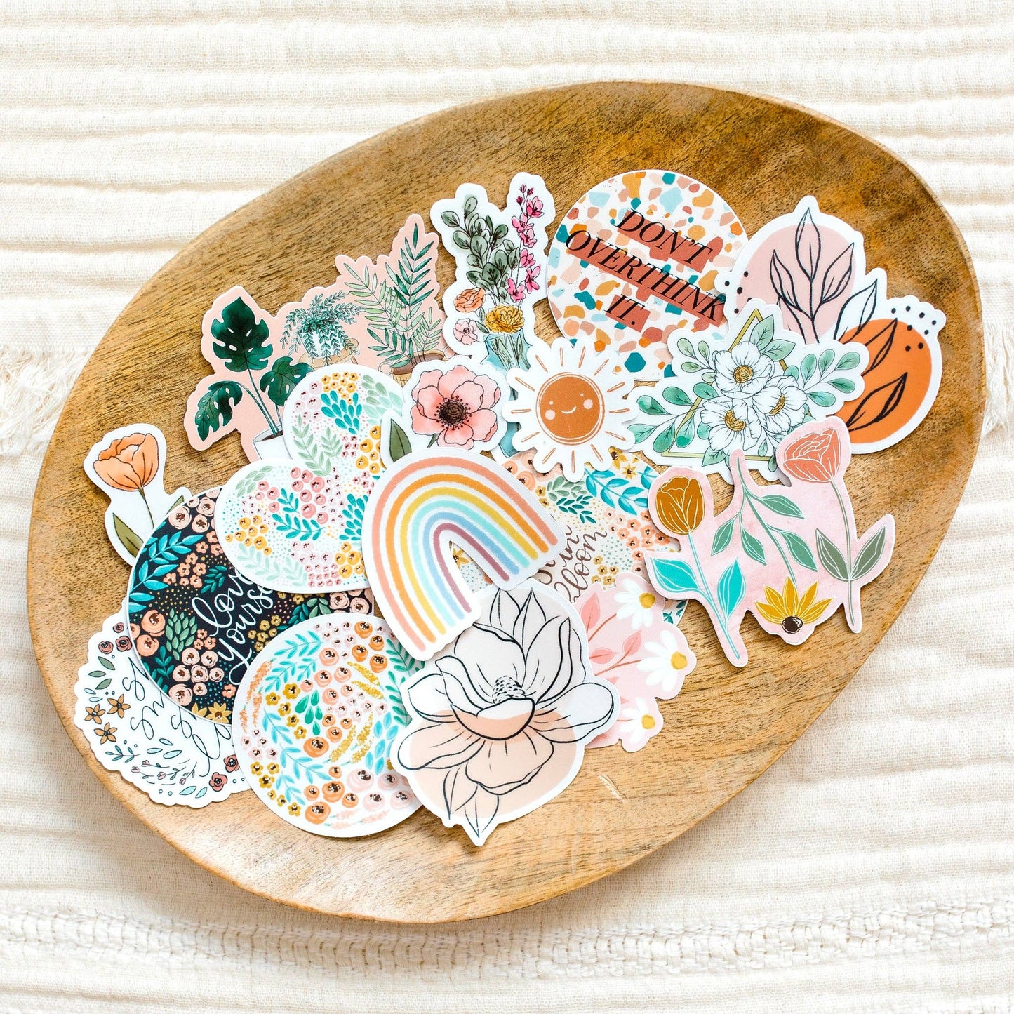 Floral Heart Sticker