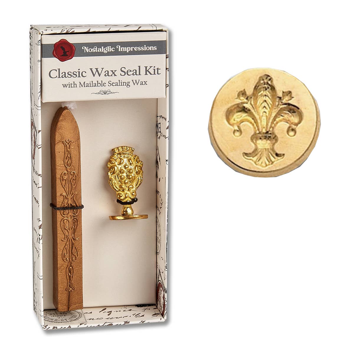 Florentine Brass Stamp Wax Seal Kits-popular symbols