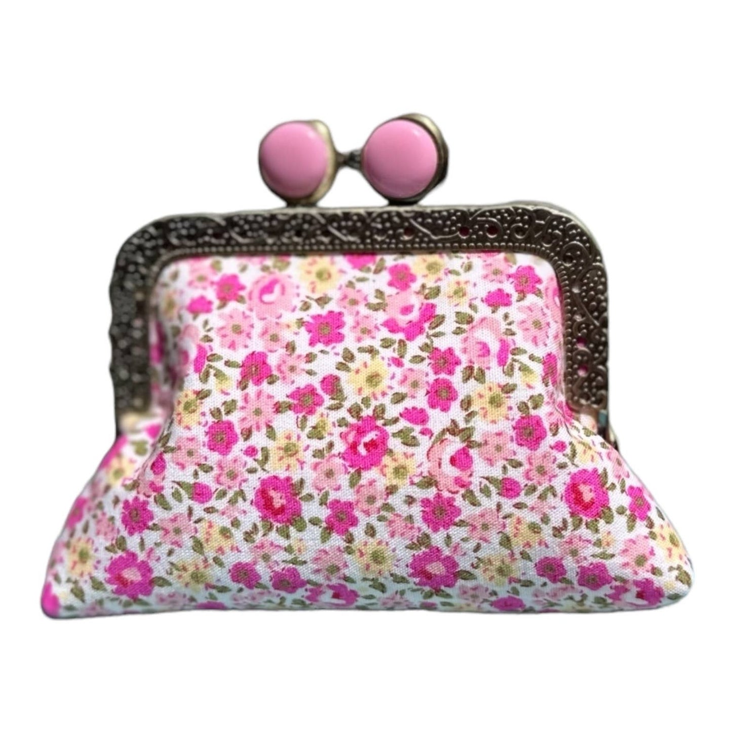 Mini Clutch Coin Purse - Parisian Pink