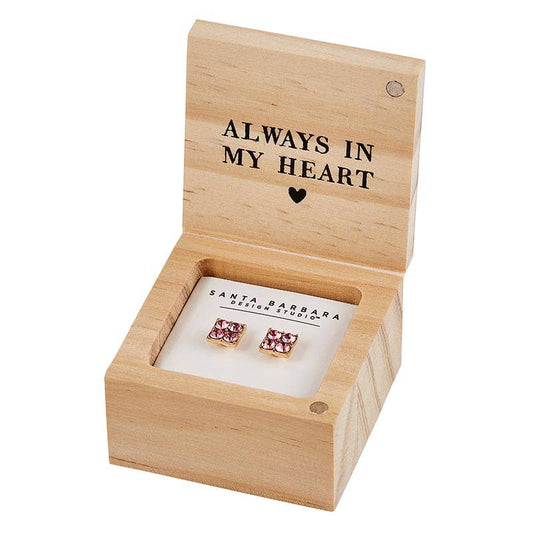 Pendientes Cofre del Tesoro - Amor
