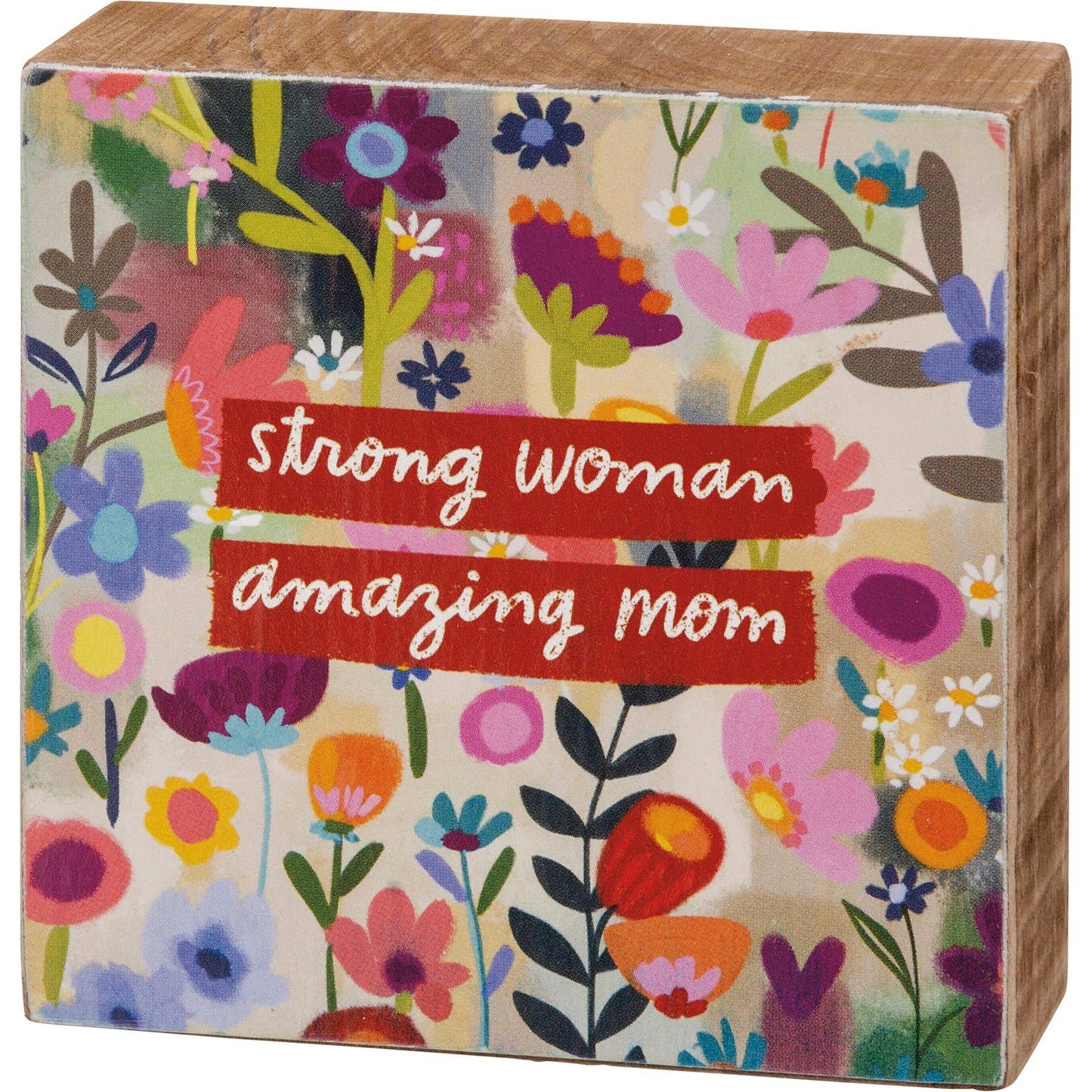 Strong Woman Mom Sign