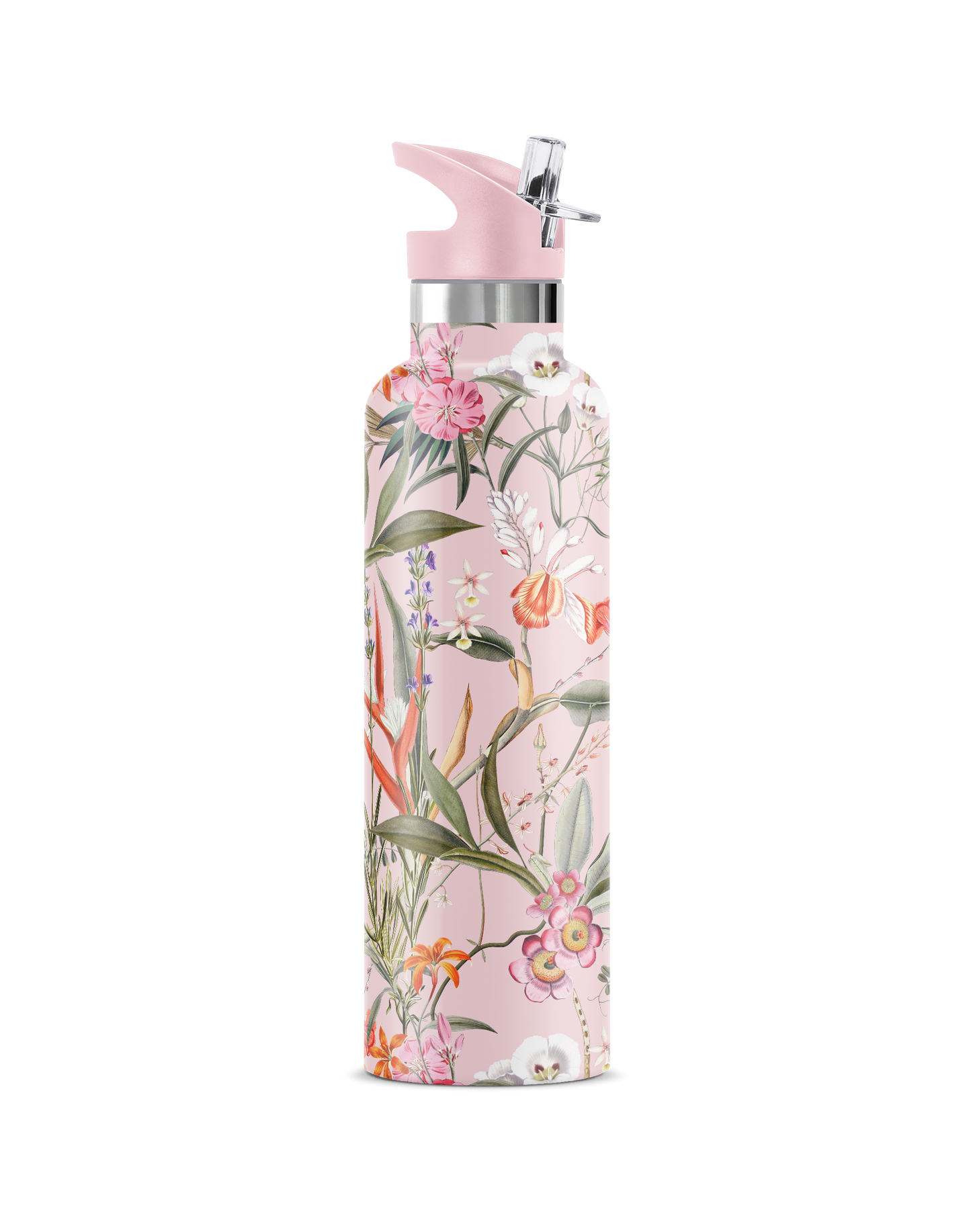 Les Printemps – Spring Floral Insulated Water Bottle | 25oz