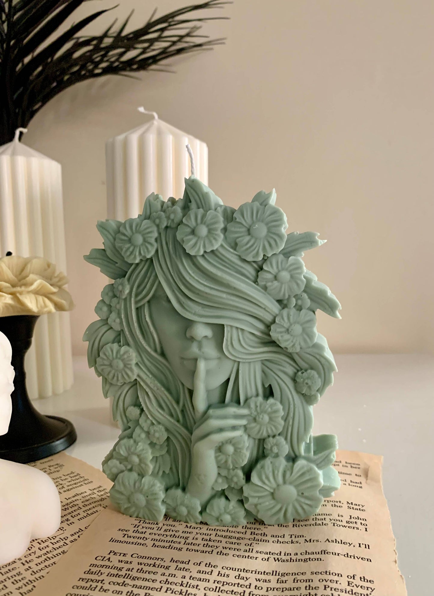 Flower Goddess Candle