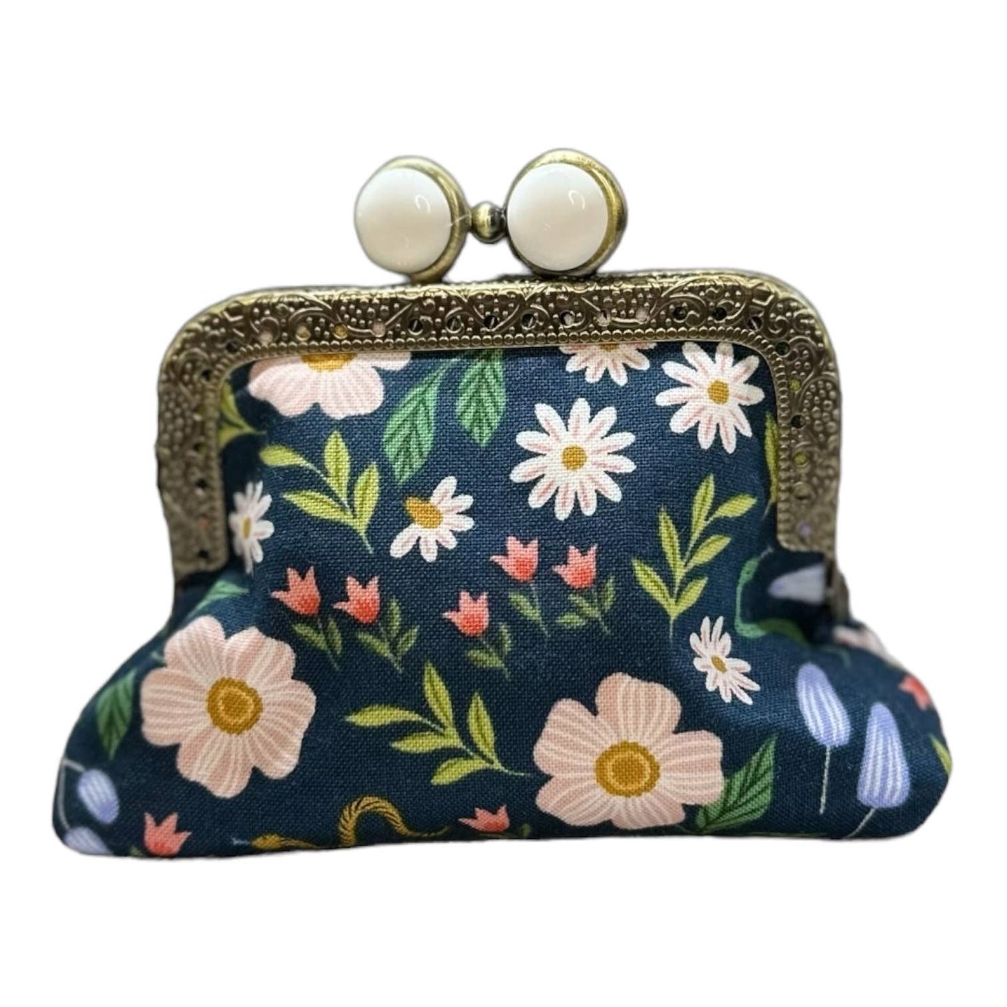 Mini Clutch Coin Purse - Garden Glow