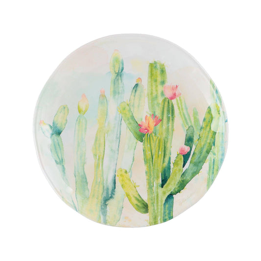 4-Piece Cactus Garden 6" Melamine Plate