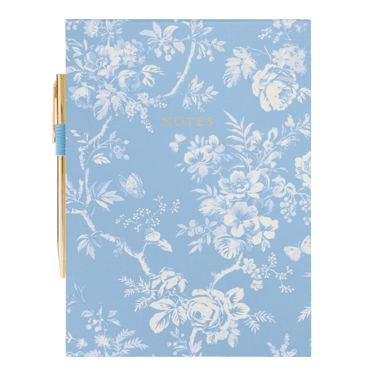 Laura Ashley Heirloom Cottage Flip Pad with Pen