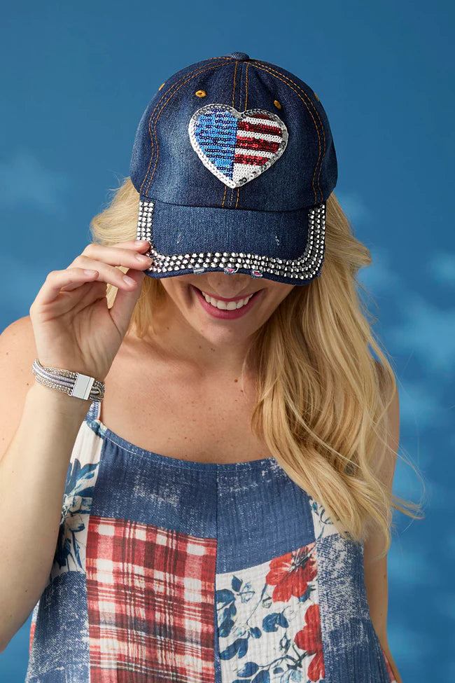 Bedazzled One Nation Hat