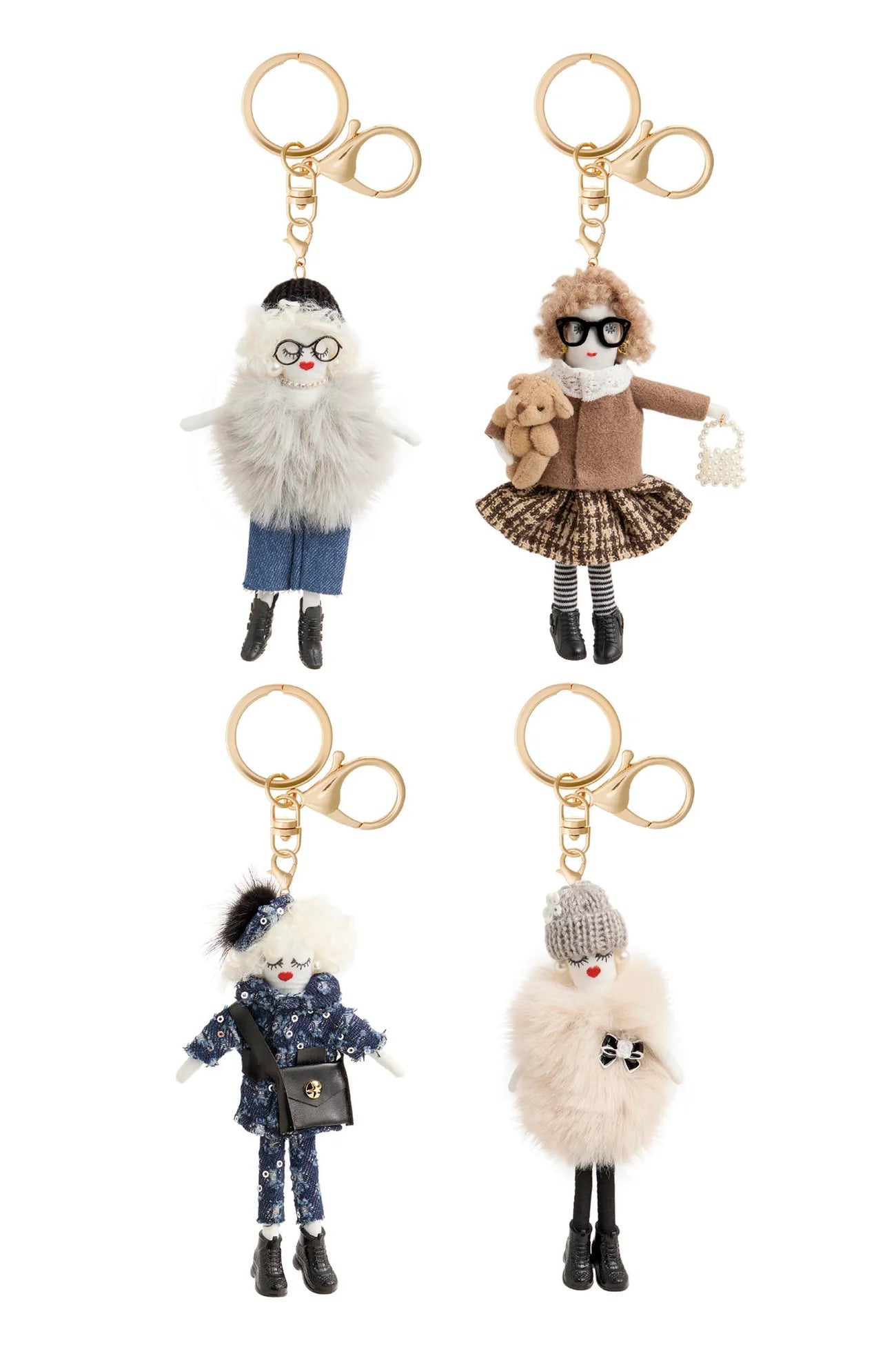 Darling Divas Bag Charm + Key Fob Assortment