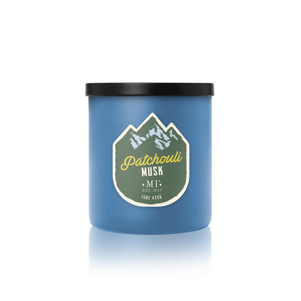 Manly Indulgence All American Patchouli Musk, 2 Wick, 15oz