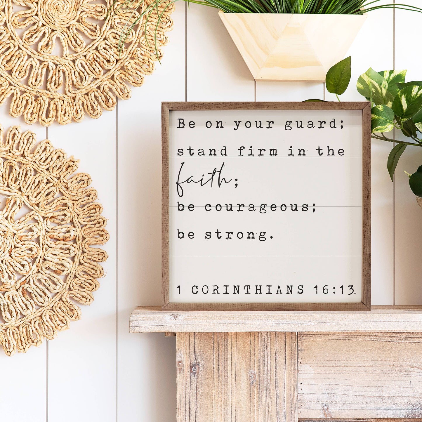 Be On Your Guard 1 Corinthians 16 13 White