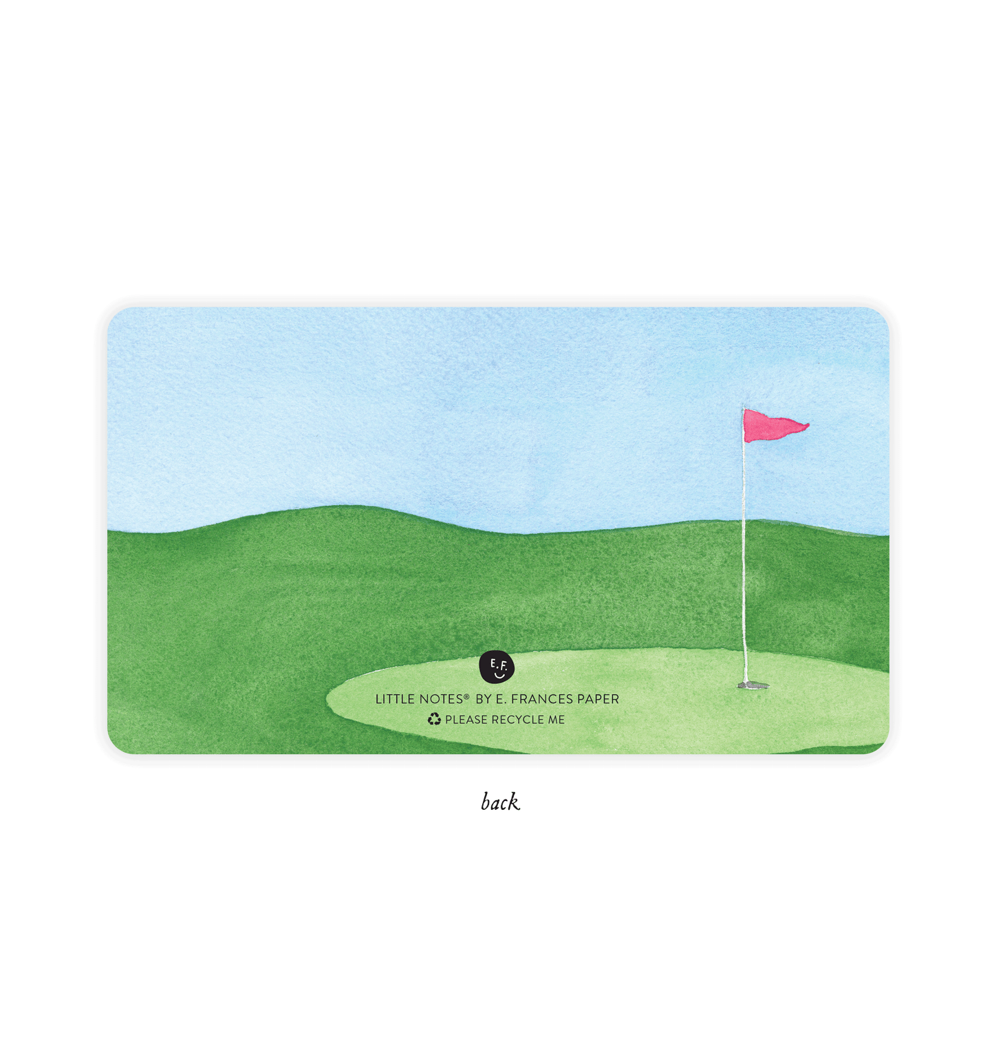 Golf Tee Little Notes®