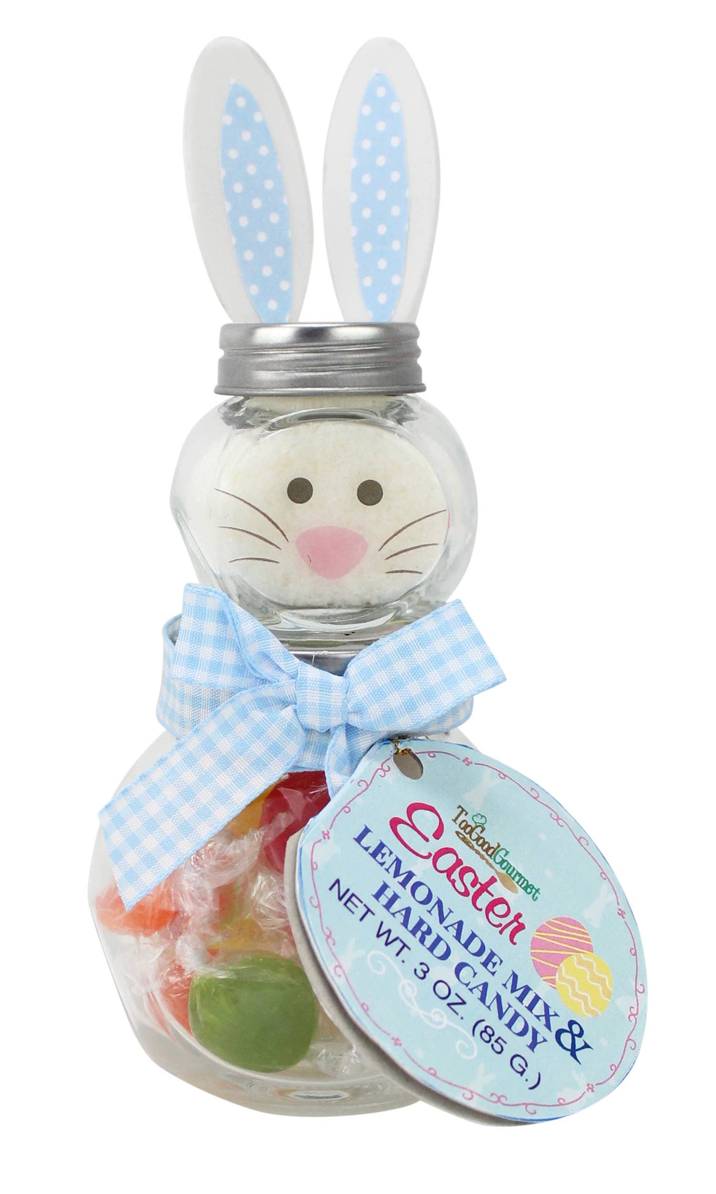 Easter Mini Bunny Jars Lemonade & Candy Set