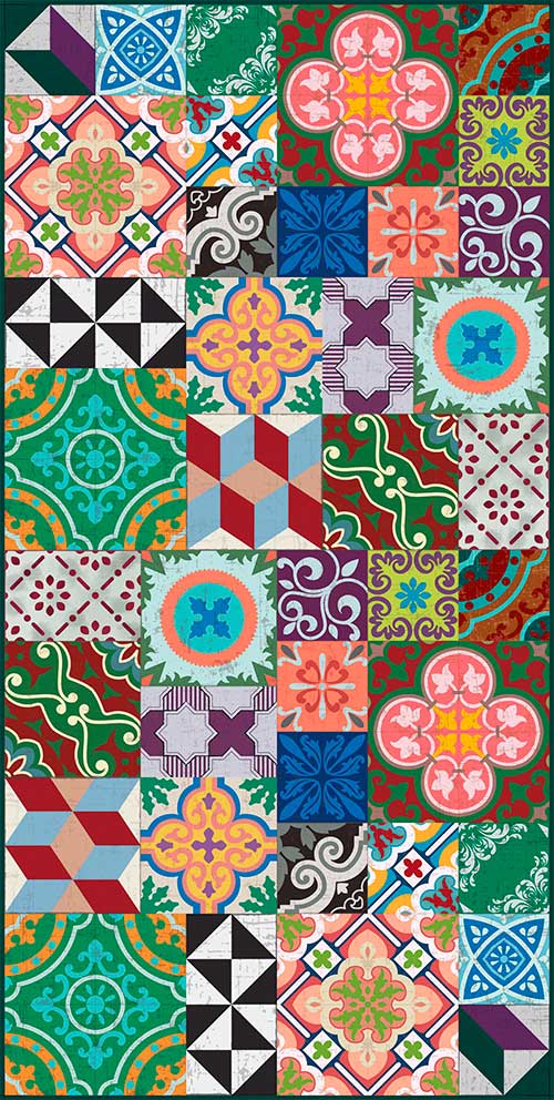 Vinyl Rug Vida