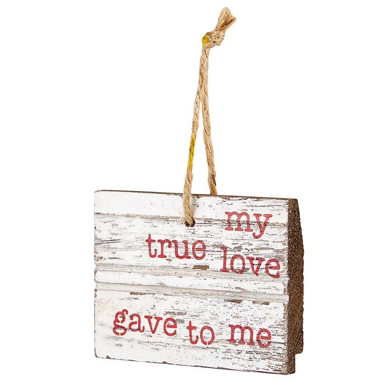 My True Love Gave To Me Orn