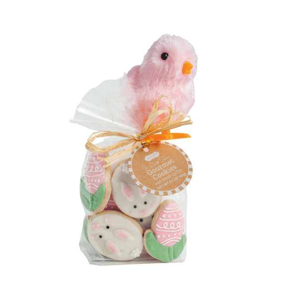 Gourmet Pink Chick Cookie Set