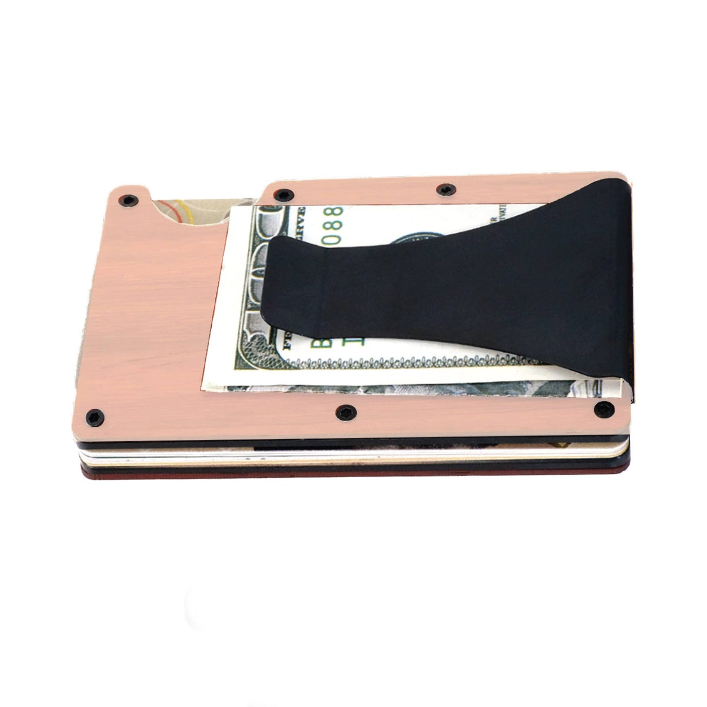 Divinity Boutique - Engraved Hardwood RFID Money Clip-Faith