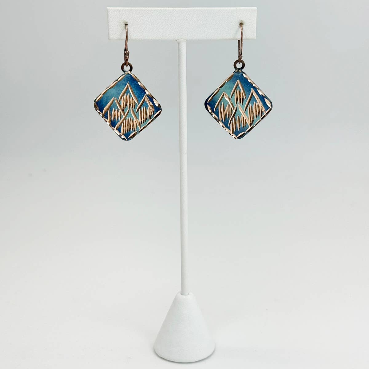 Patina Summit Sky Earrings