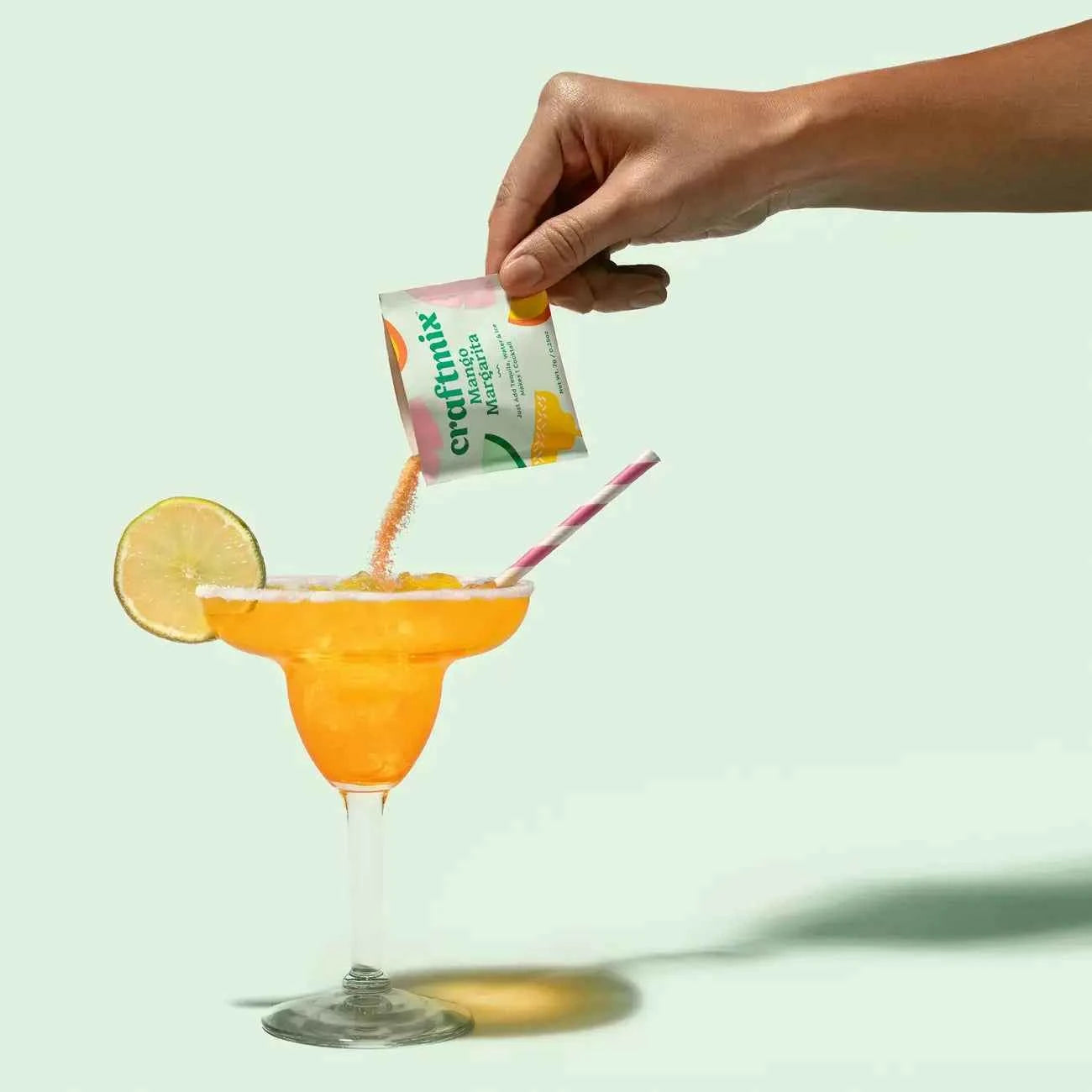 Craftmix - Mango Margarita Cocktail / Mocktail Mixer - 24ct Caddy