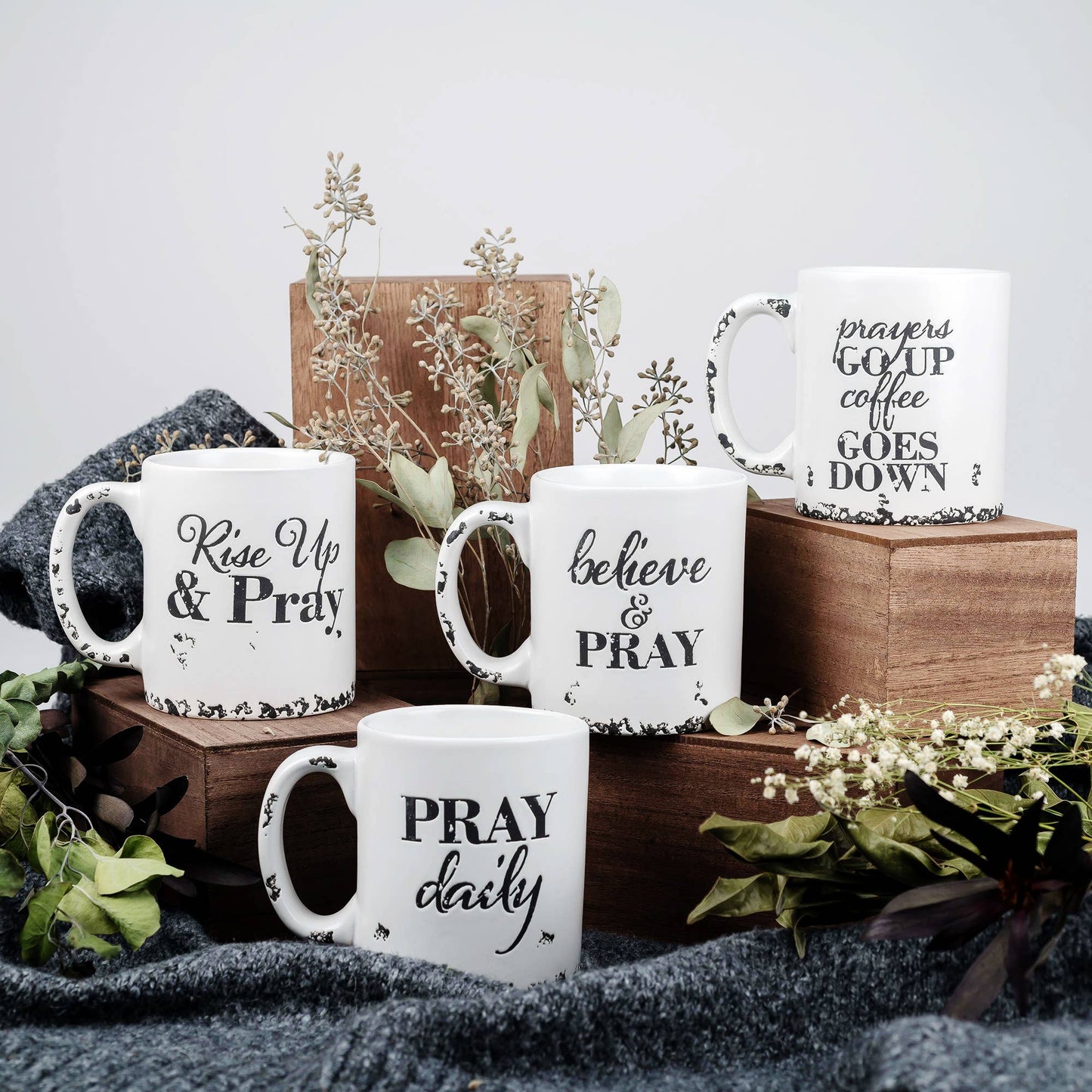 Divinity Boutique - Prayer Program Pray Daily Mug