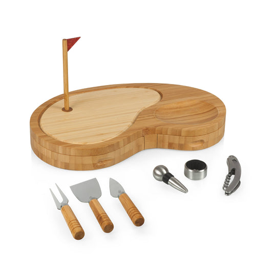 Sand Trap Golf Cheese Cutting Board & Tool Set