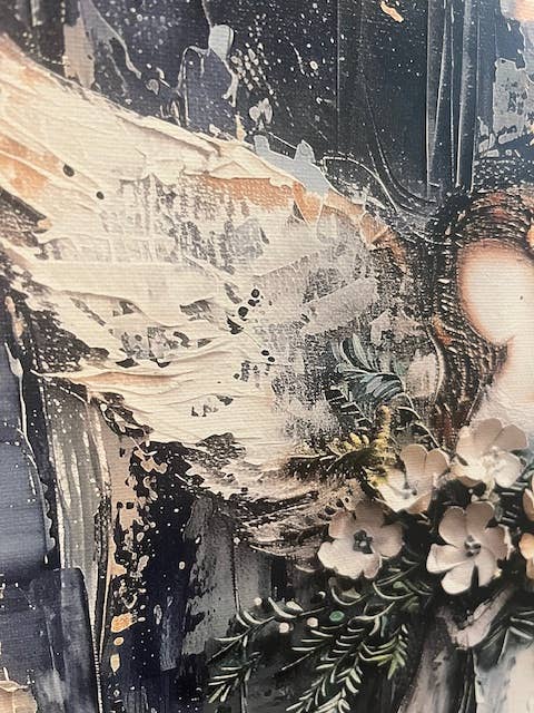 Angel Canvas Art 12" #3